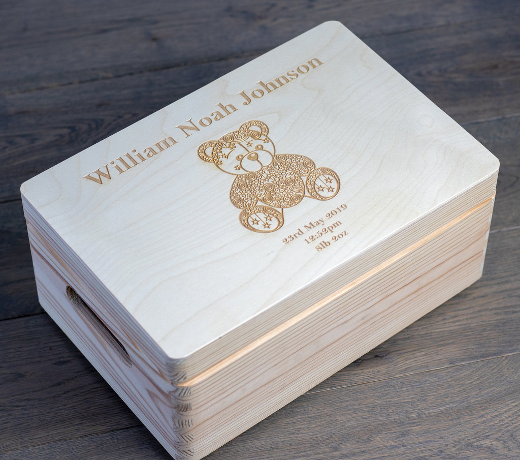 New Baby Keepsake Box