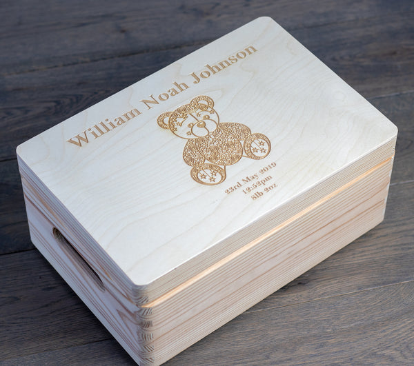 New Baby Keepsake Box