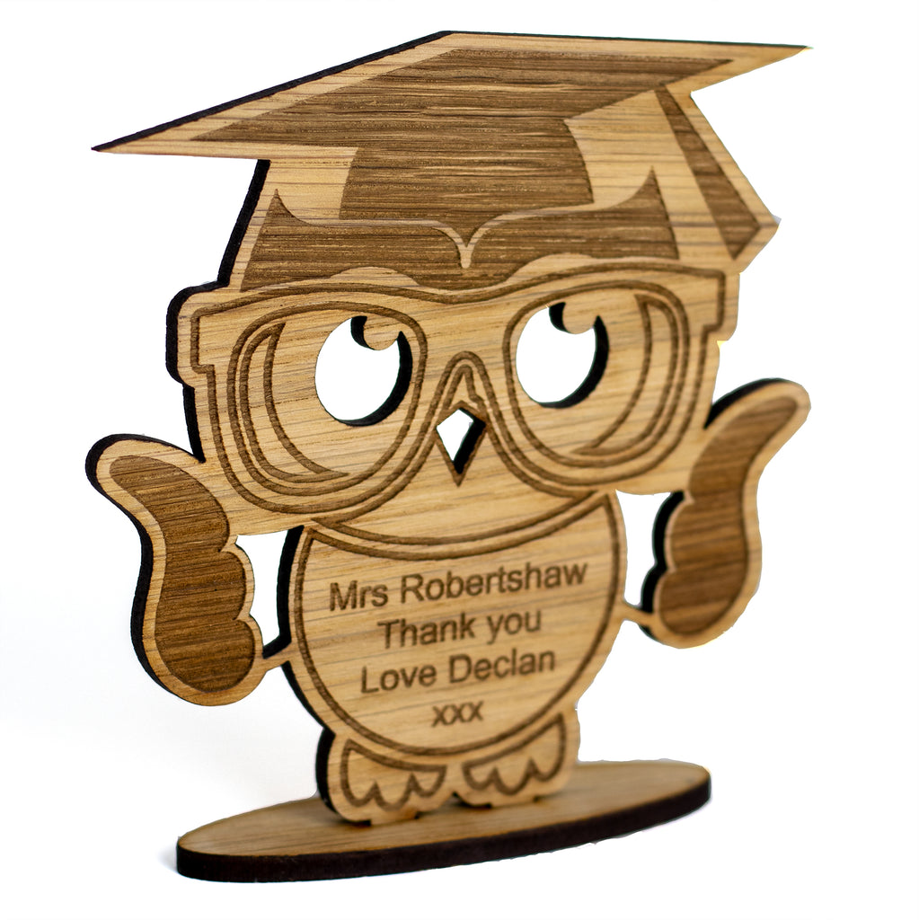 Thank you Owl End of Term, Leaving Present, Teacher